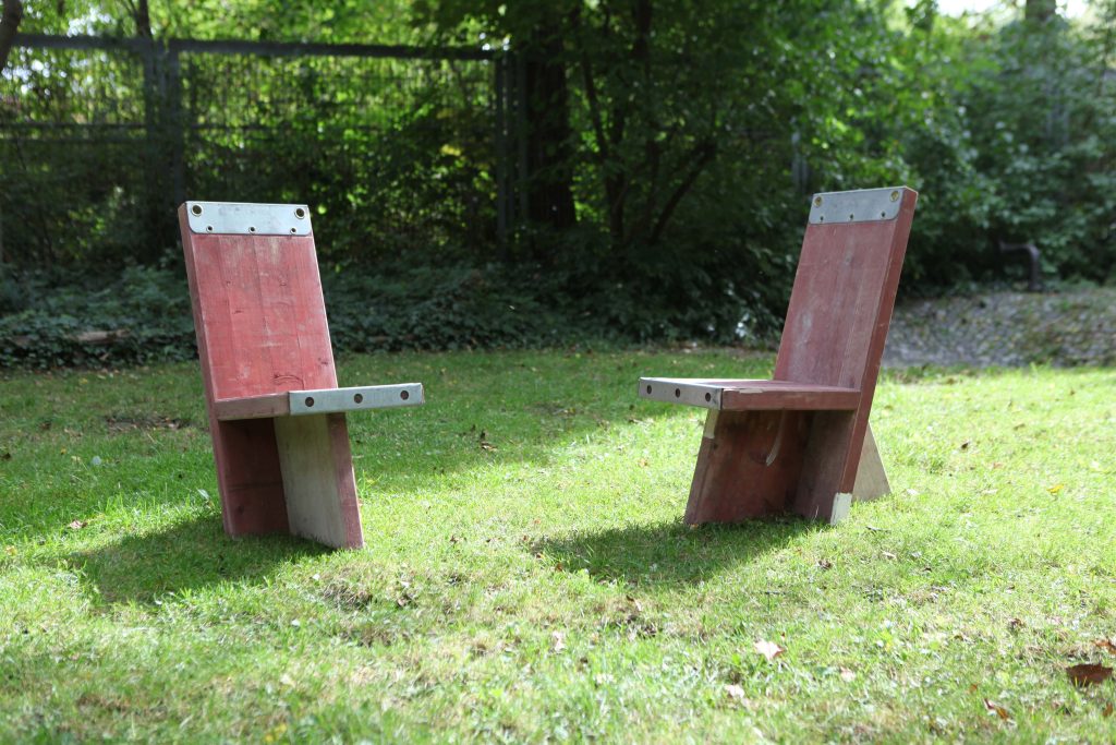urban up-cycling design garden chairs