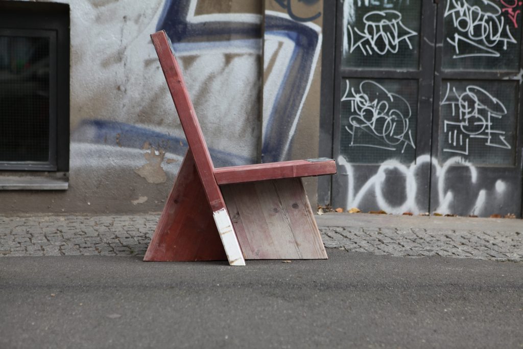 urban up-cycling design chair