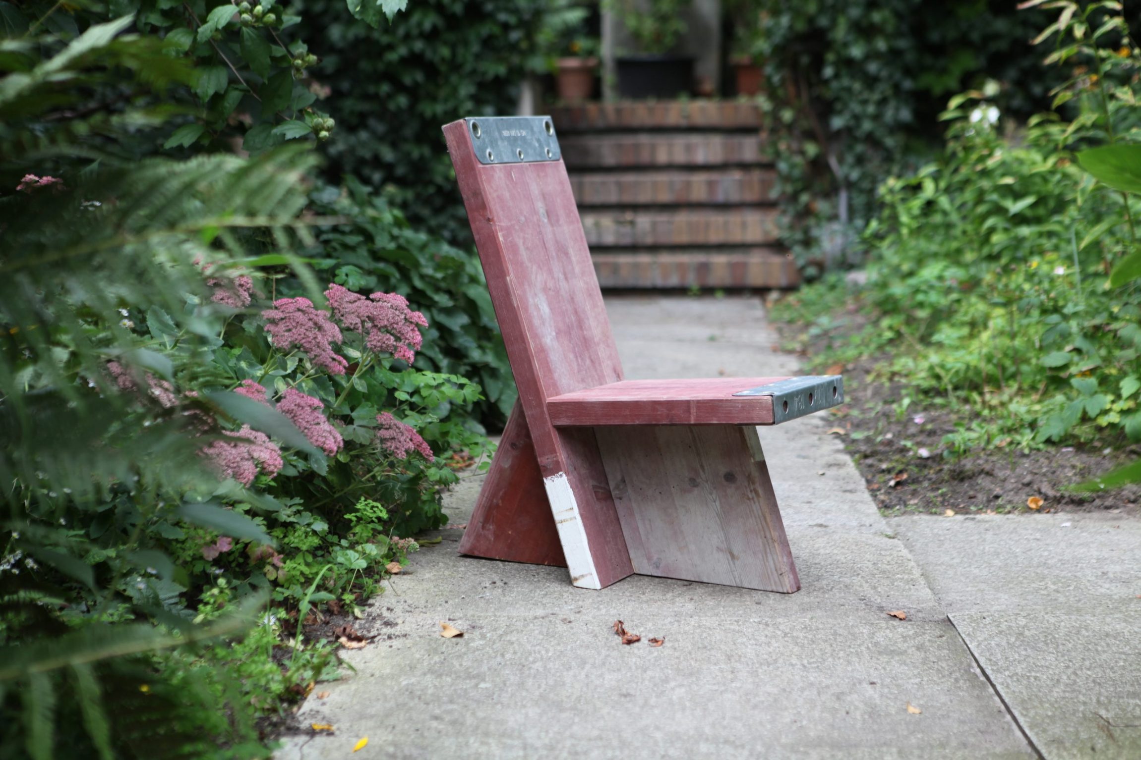 urban up-cycling design garden chair